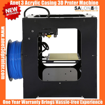 Printer Size 150*150*150mm High Precision Acylic Casing FDM 3d Printer Machine